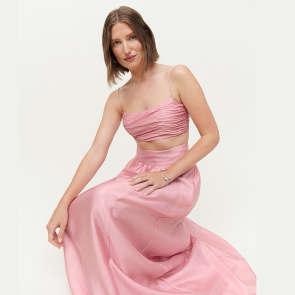 Reformation Dresses & Skirts - Reformation Carlow Ruched Two Piece Skirt Set